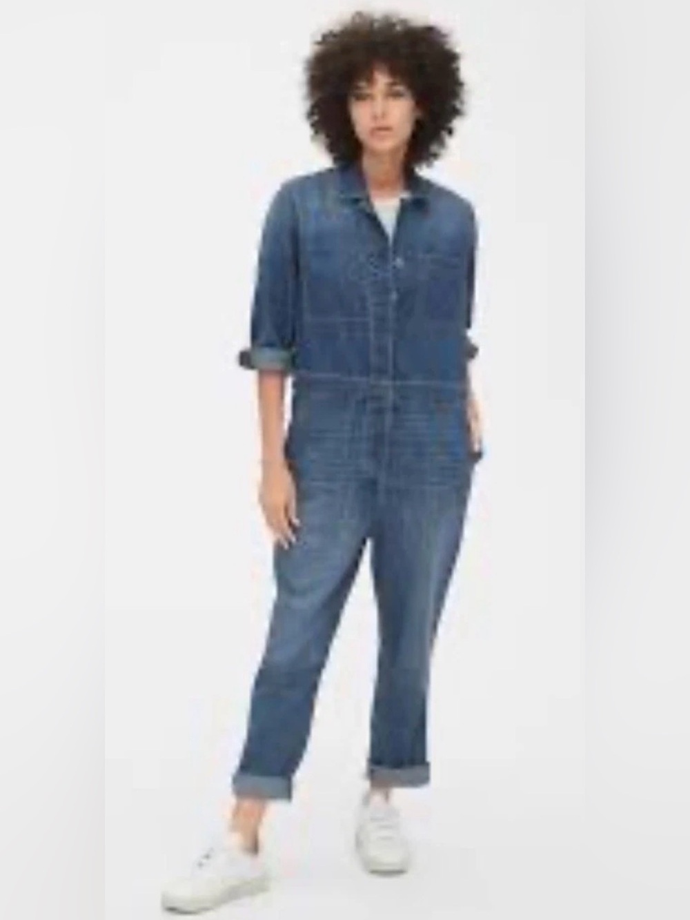NWT GAP 1969 Denim Boiler Utility JUMPSUIT In Size XL Tall